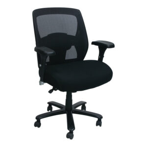 Staples Driscott Used Plus Sized Mesh Task Chair, Black