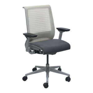 Steelcase Think Used Coconut Mesh Back Task Chair, Graphite Seat