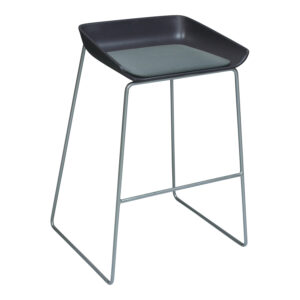 Steelcase Turnstone Used Scoop Stool, Gray
