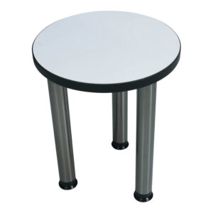 Used 18 In Laminate Occasional Table, White