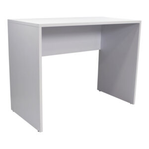 30x58 Freestanding Used Laminate Bar Height Table w Modesty Panel, White