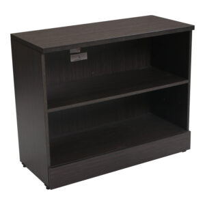 Global Used 2 Shelf 36x30 In Laminate Bookcase, Asian Night