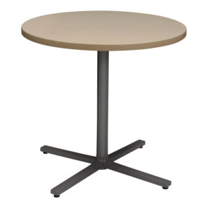 Haworth Used Round 30 In Laminate Table, Maple