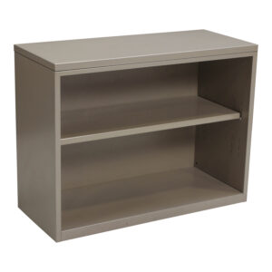 Herman Miller Used 36x27 In Metal Bookcase, Taupe