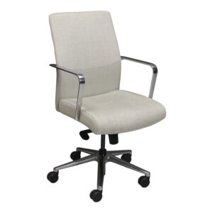 Keilhauer Vanilla Used Conference Chair, Light Gray