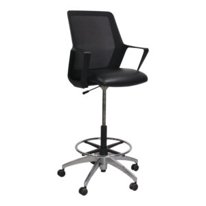 OFS Used Mesh Back Work Stool, Black