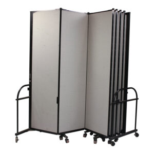 Screenflex Used 20 Foot Portable Divider, Gray