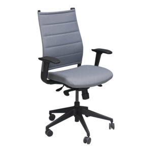 SitOnIt Wit High Back Used Task Chair, Gray