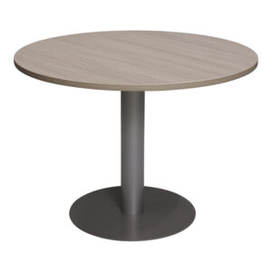 Steelcase Used 39 In Round Meeting Table, Laminate Top