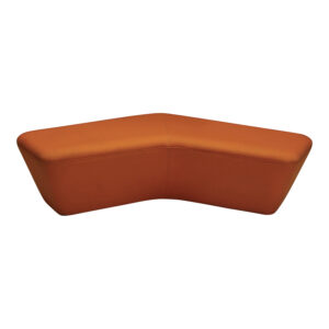 Davis Q5 Used Geometric Bench, Orange