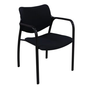 Herman Miller Aside Used Stack Chair, Black