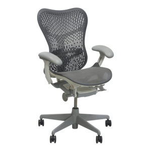 Herman Miller Mirra 2 Used Task Chair, Slate Gray