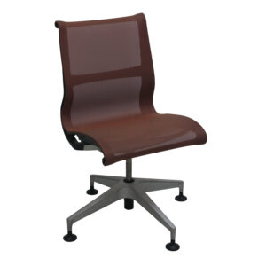 Herman Miller Setu Used Armless Side Chair, Orange