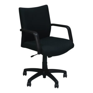Krug Used Conference Chair, Black Pattern