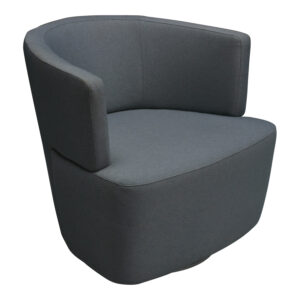 Steelcase Coalesse Joel Used Swivel Lounge Guest Chair, Gray