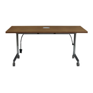 Haworth Used 24x60 Laminate Mobile Primary Training Table, Oak