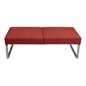 Martin Brattrud Used Bench, Orange Red Pattern