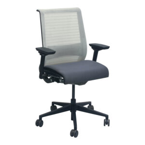 Steelcase Think Used Coconut Mesh Back Task Chair, Graphite Seat