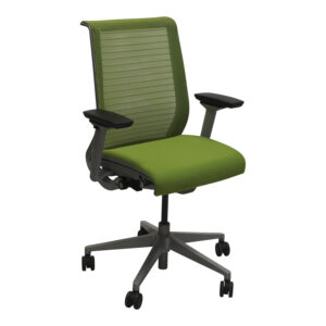 Steelcase Think Used Mesh Back Task Chair, Green