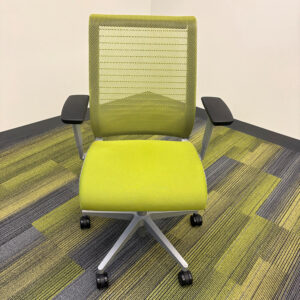 Steelcase Think Used Mesh Back Task Chair, Green
