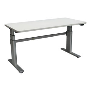 Steelcase Used 29x58 Electric Sit Stand Desk, White