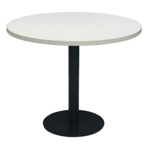 Used 36 In Round Laminate Table, White