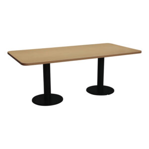 Steelcase Coalesse Used 6 Foot Laminate Meeting Table, Maple